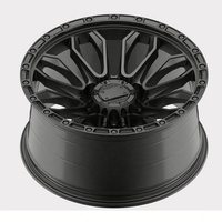 Jantes de voiture de tourisme en alliage d'aluminium à rayons multiples haute performance de 20*10 pouces pour Ford F150 F250 pour Patrol Y60 Y61