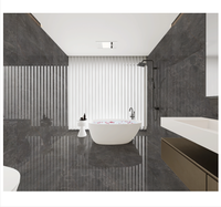 Carreaux de sol en céramique de luxe antidérapants et brillants 750x1500mm pour salle de bain, cuisine, hôpital, hôtel, appartement, villa, centre commercial, design moderne