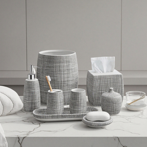 <span class=keywords><strong>Set</strong></span> da <span class=keywords><strong>bagno</strong></span> in ceramica per Hotel, - Product Image 3