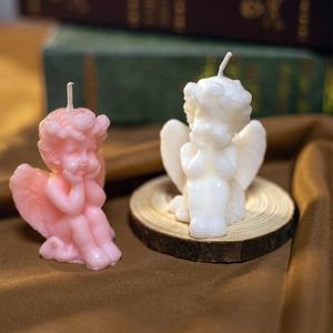<span class=keywords><strong>2025</strong></span> nouveauté meilleur vendeur mignon ange Style cire de soja bougies parfumées à la main pour les <span class=keywords><strong>vacances</strong></span> de bébé tels Thanksgiving Diwali pâques - Product Image 5