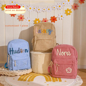 Zaino Personalizzato con Stampa su Richiesta, Regalo Personalizzato, Zaino da Viaggio Ricamato a Mano per Ragazze, Borsa Scolastica per Bambini - Product Image 1