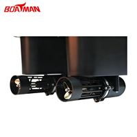 Bateau télécommandé Boatman Vulcan Mini PRO, 500 m, étanche IPX7, longue autonomie 3h, fonctionnement haute vitesse, sonar intelligent multifonction, GPS
