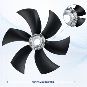 Aspas de Ventilador Reforzadas PAGAS Ligeras WindRise, Aplicables al Sistema de Refrigeración de Miniexcavadoras SANY SY55 SY75 - Product Image 1