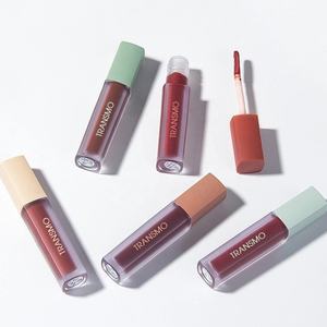 Tubes de gloss à lèvres personnalisés, tubes de rouge à lèvres liquide à marque privée, tubes de gloss à lèvres carrés OEM de 4,5 ml avec boîte personnalisée - Product Image 1