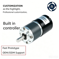 Moteur à engrenages BLDC basse vitesse BL2430I-GB 30mm 1W-8W avec contrôle FG PWM pour appareils médicaux, soins personnels et applications domestiques