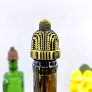 Tapón de Metal de <span class=keywords><strong>Caperucita</strong></span> <span class=keywords><strong>Roja</strong></span> creativo personalizado para champán, tapón de botella de <span class=keywords><strong>vino</strong></span> de regalo personalizado reutilizable - Product Image 3