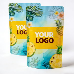 Sacs alimentaires personnalisés en PE mat transparent, refermables, écologiques et recyclables, à faible MOQ - Product Image 2