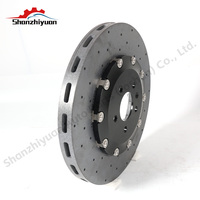 Vente chaude NewCarbon Disques De Frein En Céramique Rotors 380-440mm pour Civic Pilot ACURA ILX Bmw M4 G82 G30 2 X3 2.8 2012