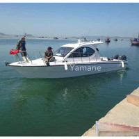 Bonne Performance 8.50m En Fiber De Verre Cabine Cruiser Bateau De Pêche De Luxe Sport Yacht Pour Vente