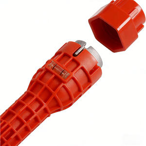 Clé à flume industrielle 8 en 1, personnalisable, OEM, <span class=keywords><strong>outil</strong></span> d'installation de <span class=keywords><strong>robinet</strong></span> de lavabo de salle de bain, nouveauté, produit tendance - Product Image 2