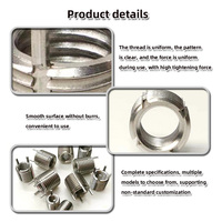 Stainless Steel M6 Insert Threaded Insert Key Thread Locking Inserts Other Fasteners Pressure Resistance and Fatigue Resistance