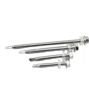 Esagonale auto-forante in acciaio <span class=keywords><strong>inox</strong></span> SS coda di rondine chiodo colore acciaio M4.8 M5.5 M6.3 dispositivo di fissaggio produttore vite bullone - Product Image 5