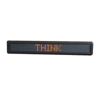 [Hong Hao] Voyant lumineux mince écran LED Centre d'information électronique affichage d'horloge LED défilement multilingue personnalisable
