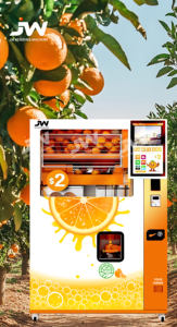 2026 JW Automatic <strong>Self-sale</strong> Juice Vending Machine Fresh Orange Juice Vending Machine 22-inch Smart Touch Screen With Card Reader - Product Image 6