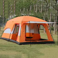 Large Family Customized Outdoor Waterproof Hiking Climbing Tent