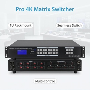 Processore Video Matrice di Commutazione Senza Interruzioni Hardrock 4K60 8x8 per Routing, Gestione EDID, Controllo Flessibile di Rete IP, Pro <span class=keywords><strong>AV</strong></span> - Product Image 4