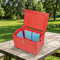 Glacière isotherme TAN90 Thermal Solutions PUF de 50 litres pour le camping et la randonnée, idéale pour garder les aliments frais et au frais, importée d'Inde