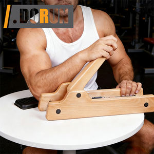 Appareil d'entraînement professionnel réglable en bois pour la lutte de bras, renforcement des biceps, pronation, supination pour Toprol <span class=keywords><strong>Rolling</strong></span> <span class=keywords><strong>Thunder</strong></span> - Product Image 1