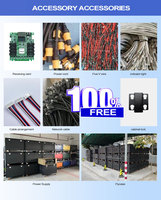 Pantallas LED de matriz de panel LED a todo color TOPvision P2.6 P2.9 P3.91, pantalla LED de pared para interiores, pantalla LED de alquiler para interiores.