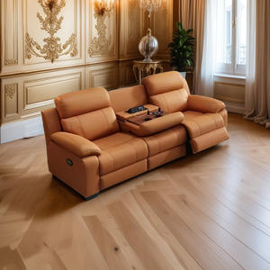 أريكة سينما كهربائية قابلة للطي بتصميم إيطالي من الجلد الفاخر مع إطار معدني وظهر قابل للتعديل - الأكثر مبيعًا لعام 2025 - Product Image 5