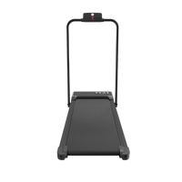 Tapis de marche intelligent portable, tapis de course plat pliable sous le bureau, silencieux, électrique, avec écran LED, équipement de fitness pour la maison et le bureau