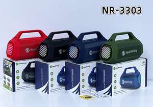 Nouvelle <span class=keywords><strong>enceinte</strong></span> portable <span class=keywords><strong>sans</strong></span> <span class=keywords><strong>fil</strong></span> d'extérieur NewRixing NR-3303 avec lumières colorées et connexion TWS - Product Image 2