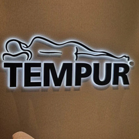 Letrero Luminoso LED 3D Personalizado con Halo, Letras de Canal Iluminadas para Exteriores, Nombre de Tienda, Logotipo, Comercio Minorista, Resistente al Agua