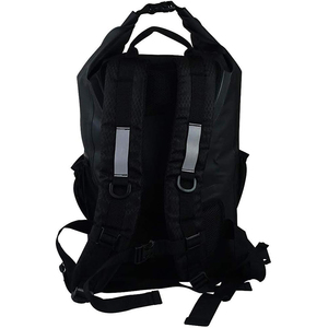 Échantillon Gratuit Sac à Dos Étanche en Cuir Véritable avec Cadre Externe 36-56L pour Kayak, Rafting, Nautisme, Plage, Surf - Product Image 3