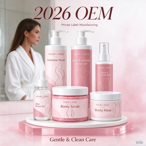 Set de Productos de Cuidado Femenino de Marca Privada: Gel de Lavado Íntimo, Gel de Afeitar, Bruma, Aceite, Exfoliante, Mascarilla, Suero con Factor de Crecimiento, Empaque Personalizado OEM - Product Image 1