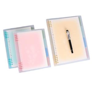 Carnet de notes à couverture en plastique PP, imperméable, classeur, carnet d'école, carnet d'étudiant, carnet d'index, carnet de budget - Product Image 2