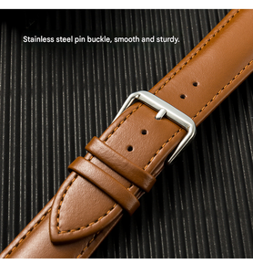 สายนาฬิกาหนังแท้ Upro Business สำหรับ Apple Watch Series 11 10 Ultra 2 สายนาฬิกาหนังวัว 41 มม. 45 มม. 49 มม. สายรัดข้อมือ iWatch - Product Image 5