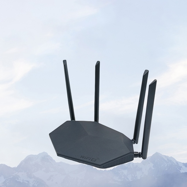 Industrial Dual-Core WiFi6 Wireless Gigabit Router Dual-Band FC100 Programmable LAN Network Router Wholesale