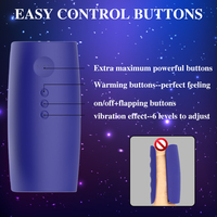 Masturbateur vibrant en silicone Odeco pour hommes – Jouet sexuel et machine de massage pénien