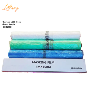 Film de masquage en PEHD pour <span class=keywords><strong>carrosserie</strong></span> automobile, <span class=keywords><strong>protection</strong></span> contre les projections de peinture, rouleau de bâche plastique pour rénovation automobile 4,8m x 100m – En stock - Product Image 5