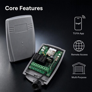 Controlador Inteligente WiFi TUYA para Puerta de Garaje, Control Remoto Inalámbrico de 433.92MHz, Abridor de Puerta Enrollable, Aplicación Móvil desde Cualquier Lugar - Product Image 2