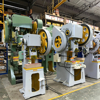Prensa Mecânica Automática de Estampagem de Metal NANXIA J23-10T, Máquina de Perfuração de 10 Toneladas