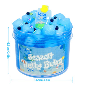 Ice Cream Cone Fluffy Scented Clay <b>Slime</b> <b>Toy</b> Candy Sprinkles 24 Colors DIY Pull Putty Kids Stress Relief Fidget Wholesale - Product Image 3