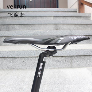 Sillín de Bicicleta Vekrun Negro Ligero para Bicicleta de Carretera, Arco de Acero al Cromo Molibdeno, Diseño Moderno Unisex para Adultos - Product Image 3