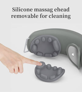 2025 masajeador de ojos 3D de acupresión recargable eléctrico portátil inteligente de alta calidad con música relajante para migrañas - Product Image 5