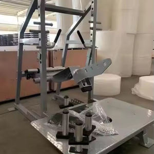 Machine à Squat à Courroie Rhino à Gamme de Mouvement Complète, à Charge de Plaques, pour Squat Profond, Entraînement des Jambes et des Hanches, Usage Commercial en Salle de Sport - Product Image 6