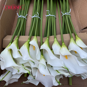 Lirios de Cala Artificiales de EVA de Gran Tamaño a Precio de Fábrica, Lirios de Cala de Tacto Real para Decoración de Centros de Mesa - Product Image 3