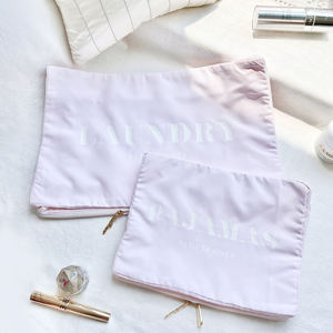 Sac à maquillage en tissu de chameau imprimé sur mesure, sac anti-poussière pour chaussures, vêtements, costume, sac à fermeture éclair - Product Image 3