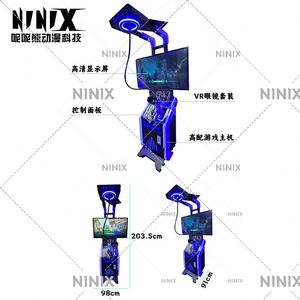 Arcade VR Shooting Game Machine Frontline Defender Immersive Virtual Reality Gaming Equipment HD Display for <b>Entertainment</b> - Product Image 6