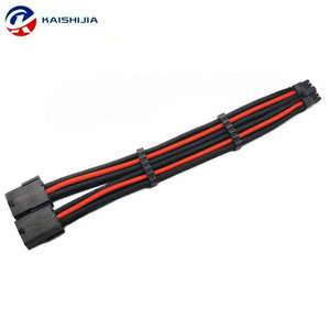 Cable adaptador de alimentación GPU dual PCIe de 8 pines hembra a mini 12 pines macho para tarjetas gráficas <span class=keywords><strong>NVIDIA</strong></span> <span class=keywords><strong>GeForce</strong></span> <span class=keywords><strong>RTX</strong></span> 3070 3080 <span class=keywords><strong>3090</strong></span> - Product Image 3