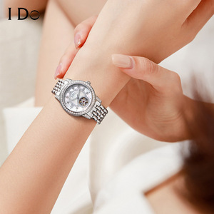 Reloj de pulsera para mujer, automático, mecánico, resistente al agua, con esqueleto, venta al por mayor - Product Image 2