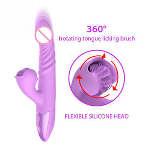 Estimulador de Clítoris y Punto G <span class=keywords><strong>Dibe</strong></span> DB-ZDB1906 con Masaje Inalámbrico Calefactado para Mujeres Adultas - Product Image 4