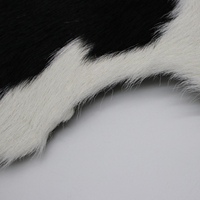 Poils de vache 100% naturels, cuir de veau véritable super doux