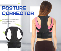 Ceinture de soutien lombaire de posture entièrement réglable Correcteur de posture magnétique pour le dos