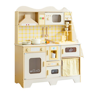 Children's <strong>Kitchen</strong> <strong>Toy</strong> Sound Light Water Play Wooden Cooking Tools Simulation <strong>Small</strong> Kitchenware 3-6 Years Old Kindergarten China - Product Image 1