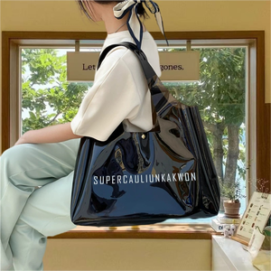 Большая прозрачная сумка-шоппер из ПВХ - Product Image 4